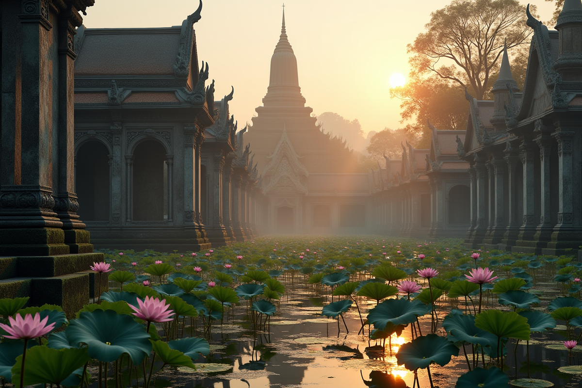 temples thaïlandais